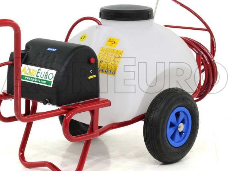 Karrenspritze mit Batterie 12V, 70 Lt - Elektrische Karrenspritze