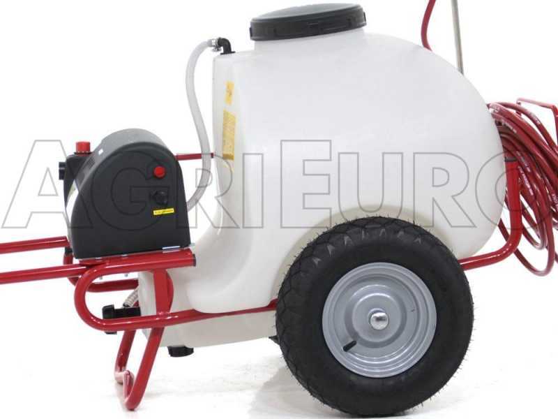 Karrenspritze mit Batterie 12V, 120 Lt PRO - Elektrische Karrenspritze