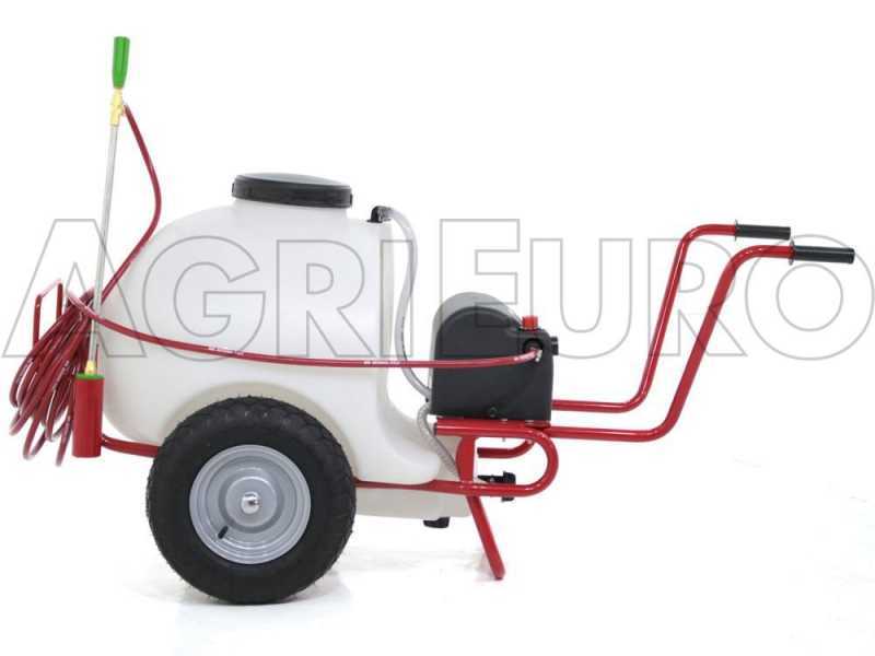 Karrenspritze mit Batterie 12V, 120 Lt PRO - Elektrische Karrenspritze