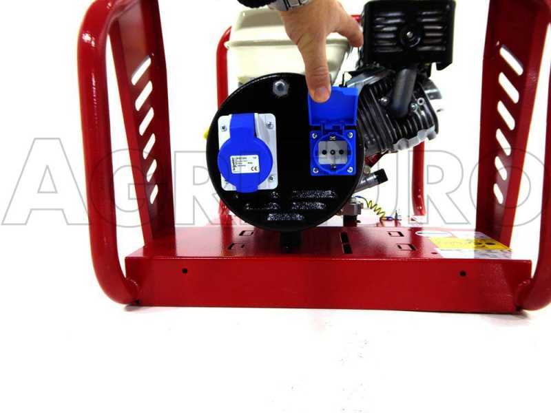 TecnoGen H5000 - Benzin-Stromerzeuger 3.6 kW - Dauerleistung 3.2 kW - 230V