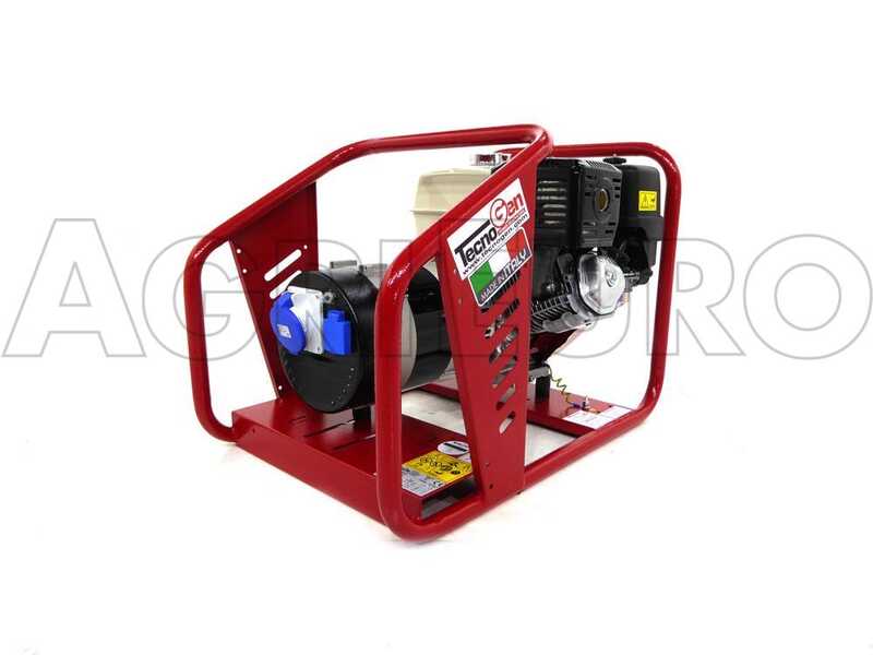 TecnoGen H8000 - Benzin-Stromerzeuger 5.8 kW - Dauerleistung 5.2 kW - 230V