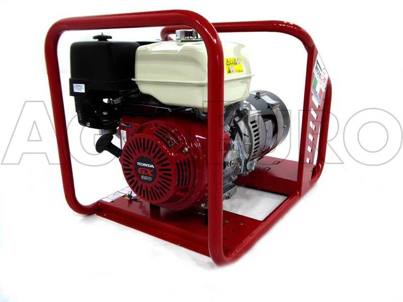 TecnoGen H8000 - Benzin-Stromerzeuger 5.8 kW - Dauerleistung 5.2 kW - 230V