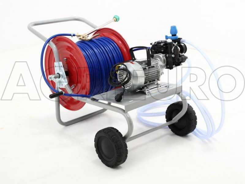 Elektrische Membranpumpe mit Wagen Comet MC 25 &ndash; elektrischer Motor