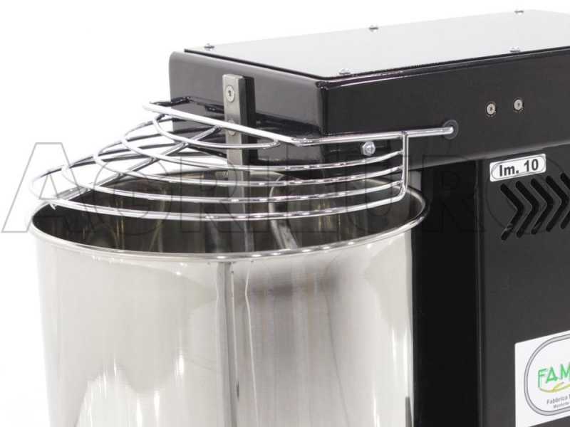 Famag IM 10/230 10 Geschwindigkeiten Schwarz &ndash; Spiralkneter 10 kg