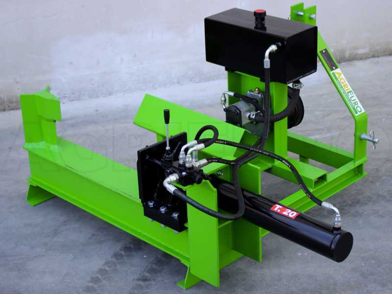 Liegender Holzspalter, Dreipunktaufnahme f&uuml;r Traktor, 20 t, Profi