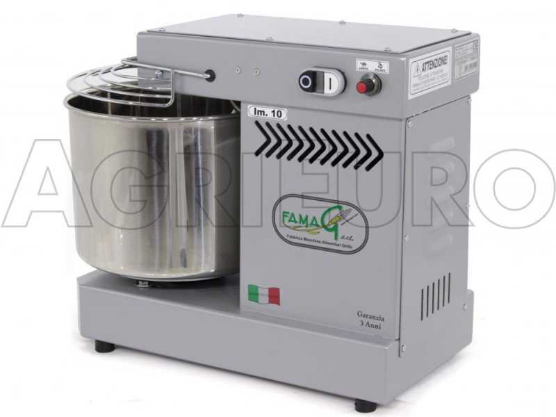 Famag IM 10/230 10 Geschwindigkeiten Silber &ndash; Spiralknetermaschinen 10 kg