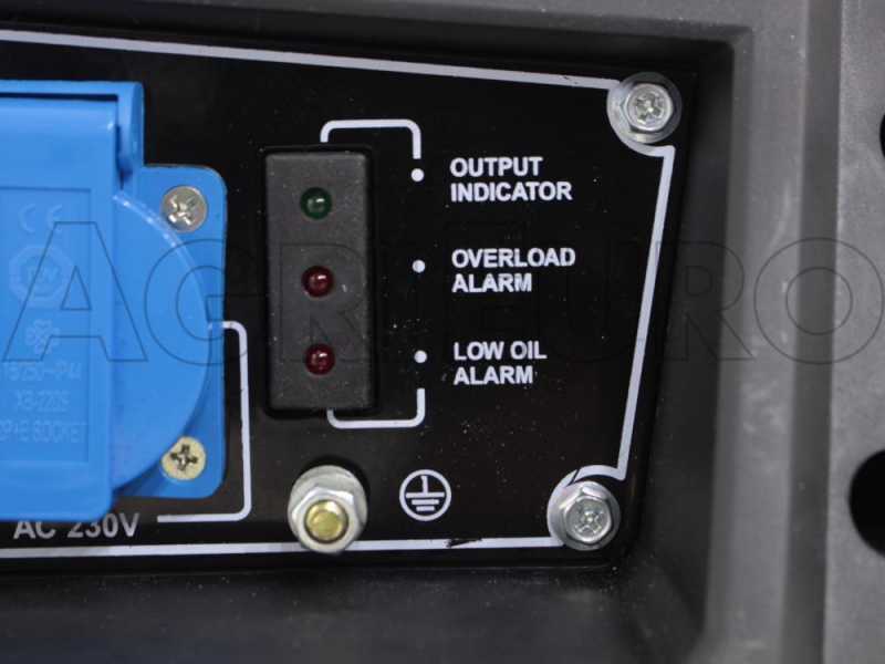 GeoTech iGGP5000 - Inverter-Stromerzeuger mit R&auml;dern 4 kW - Dauerleistung 3.5 kW - 230V