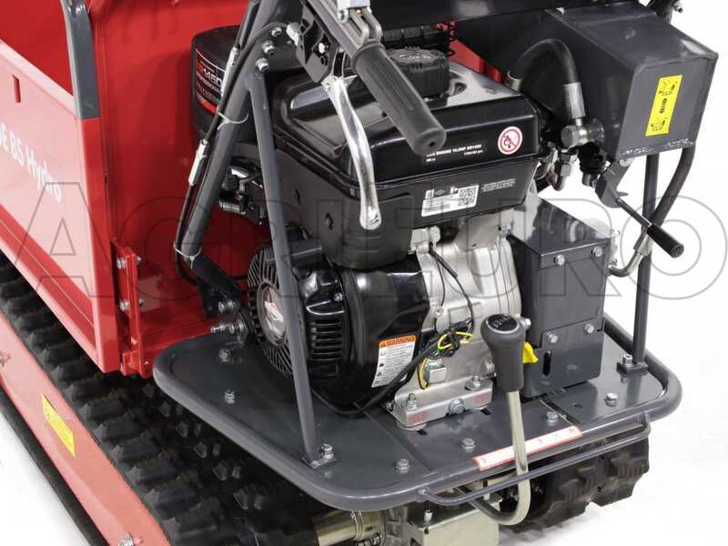 GeoPorter 530E BS Hydro - Raupendumper - 10 PS - Hydraulisches Kippsystem, Ladekapazit&auml;t 500 kg