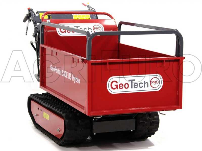 GeoPorter 530E BS Hydro - Raupendumper - 10 PS - Hydraulisches Kippsystem, Ladekapazit&auml;t 500 kg