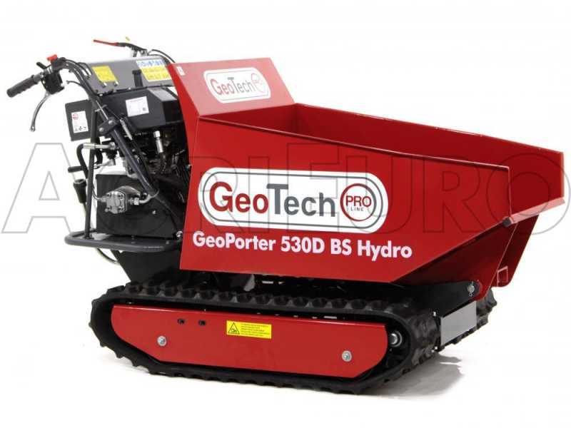 GeoTech GeoPorter 530D BS Hydro - 12 PS - Hydraulisches Kippsystem - Ladekapazit&auml;t 500 kg