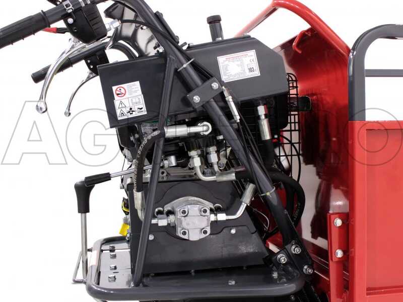 Raupendumper GeoTech Pro GeoPorter 530D BS Hydro - 12 PS - Hydraulisches Kippsystem - Ladekapazit&auml;t 500 kg
