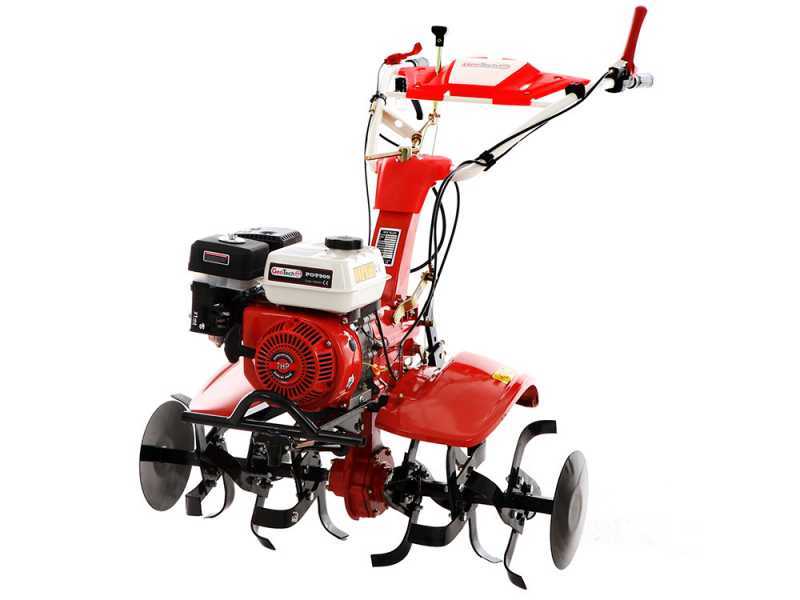 GeoTech-Pro PGT 900 - 7 PS benzinbetriebene Gartenfr&auml;se mit 2+1 Getriebe und Zahnrad&uuml;bersetzung
