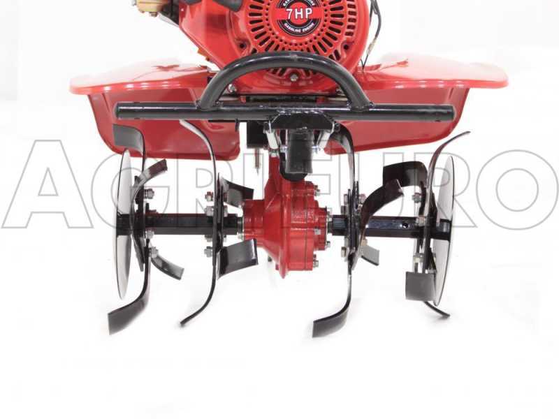 GeoTech-Pro PGT 900 - 7 PS benzinbetriebene Gartenfr&auml;se mit 2+1 Getriebe und Zahnrad&uuml;bersetzung