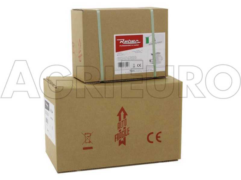 Reber 9501NSP Edelstahl - Nr.12 - elektrischer Fleischwolf -  500 W