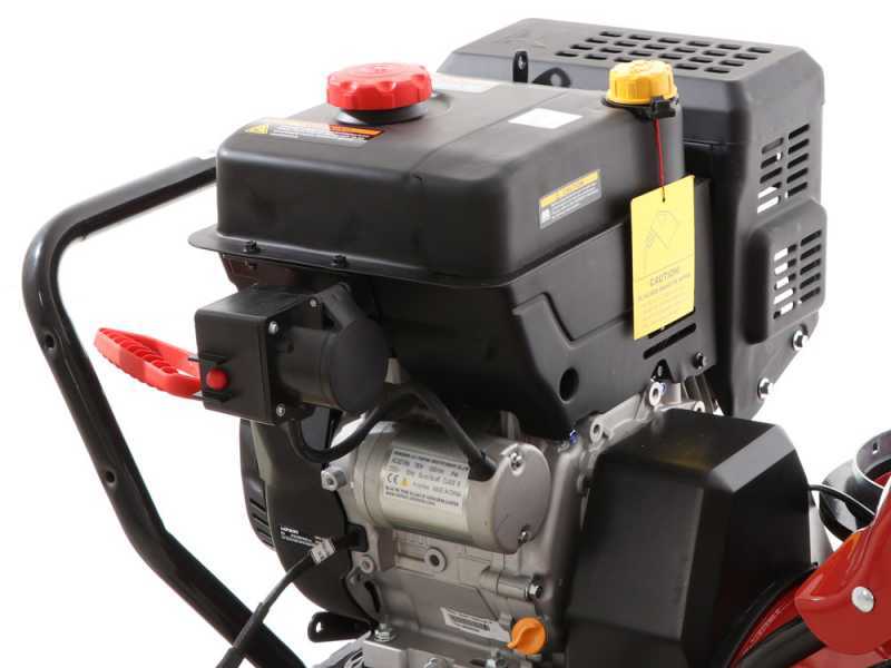 GeoTech-Pro STP1587 TEL - Benzin-Schneefr&auml;se - Raupenantrieb - Loncin LC190FDS