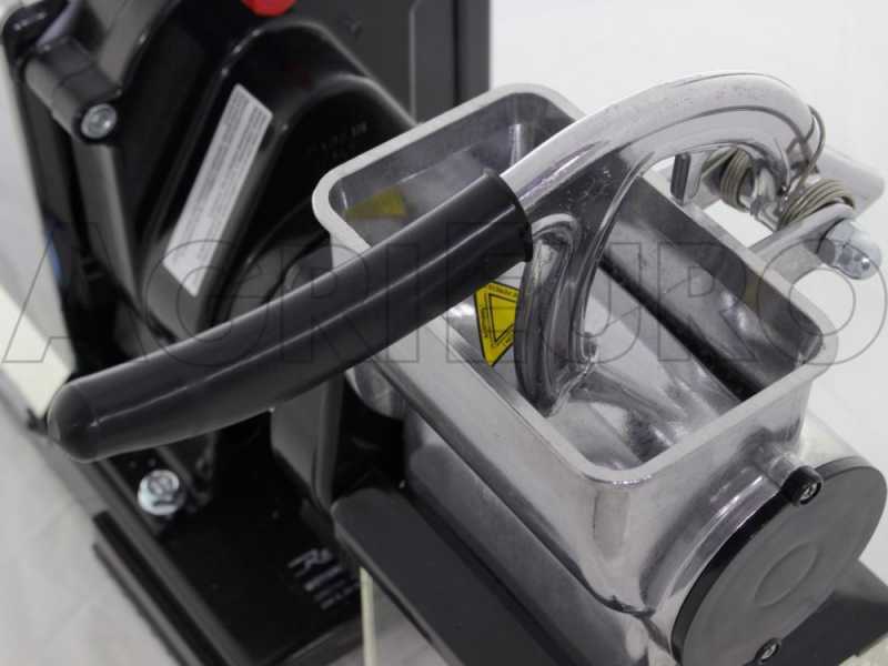 Reber 9010 N INOX - Elektrische K&uuml;chenreibe - N.5 - professioneller elektrischer Induktionsmotor - 600W