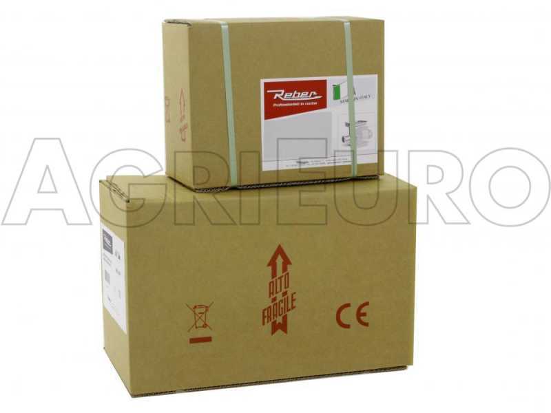 Reber 9010 N INOX - Elektrische K&uuml;chenreibe - N.5 - professioneller elektrischer Induktionsmotor - 600W