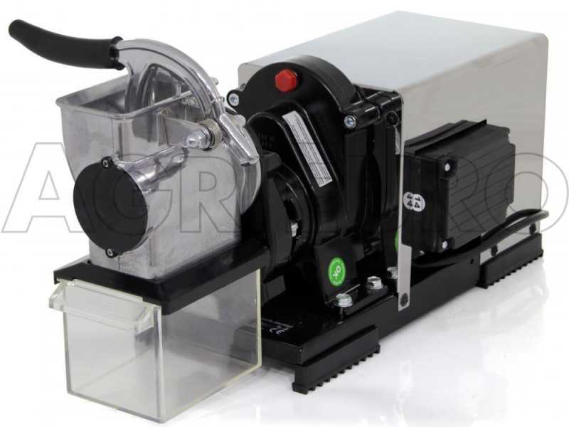 Reber 9010 N INOX - Elektrische K&uuml;chenreibe - N.5 - professioneller elektrischer Induktionsmotor - 600W