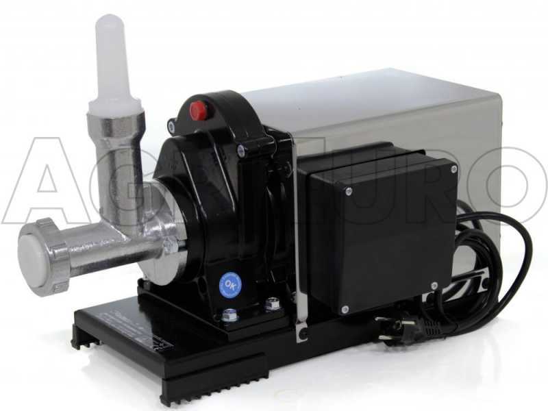 Nudelpresse Reber 9070NSP  INOX - Professioneller elektrischer Induktionsmotor 1200W - Standard-Getriebemotor
