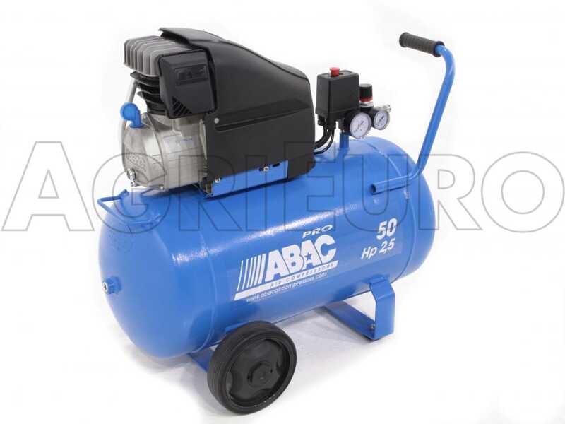 ABAC MONTECARLO L25P - Einphasiger elektrischer Luftkompressor - Motor 2,5 PS - 50 lt