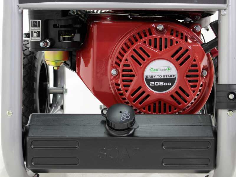 GeoTech GPW 10/210 B &ndash; Benzin Hochdruckreiniger &ndash; 233 bar &ndash; 568 l/h &ndash; Motor Ducar DH208