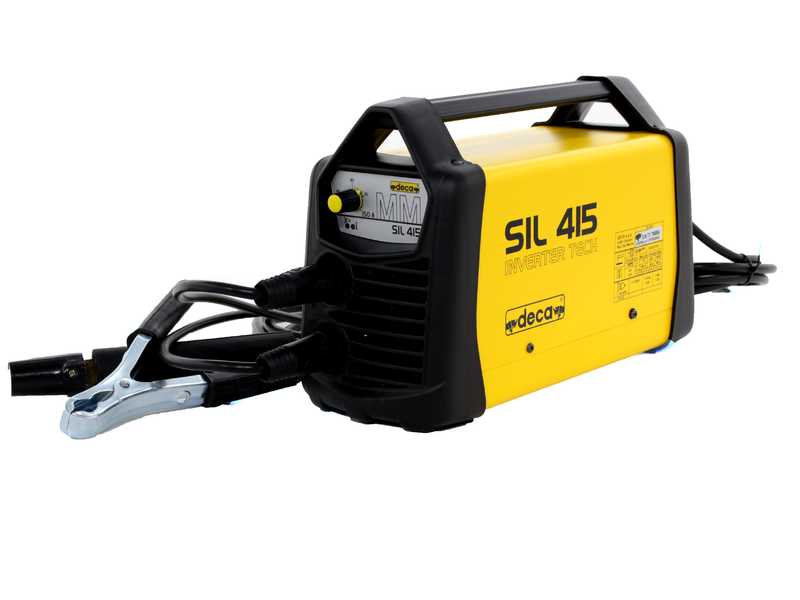 Schwei&szlig;ger&auml;t Inverter Deca SIL 415 - 150 Amp max - 230 Volt - Kit