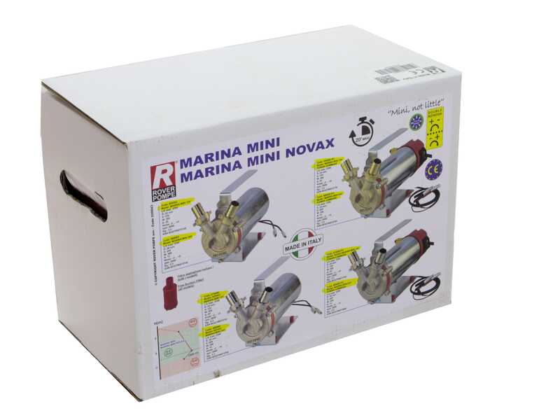 Rover Marina Mini 20 &ndash; Elektro Fl&uuml;ssigkeitenpumpen aus Bronze &ndash; 12 V