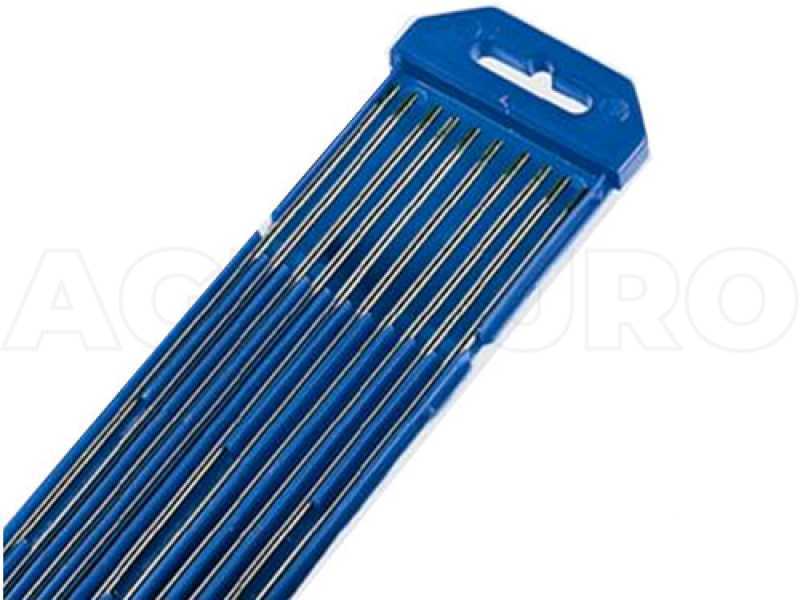 Wolfram-Cer 2% Elektrode - Durchmesser 2,4 mm - f&uuml;r Fackel 140A, 180A, 320A - 10 Teile