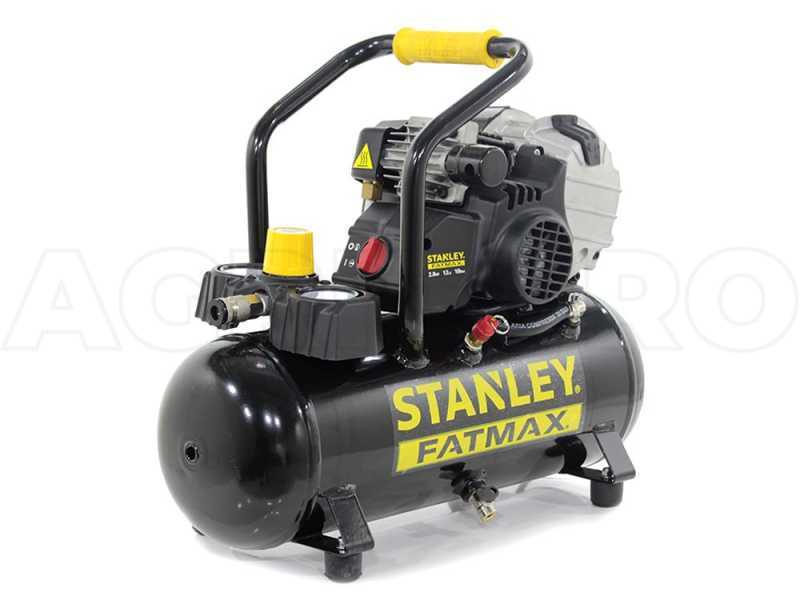 Stanley Fatmax HY 227/10/12 - Kompakter tragbarer elektrischer Kompressor - Motor 2 PS - 12 Lt