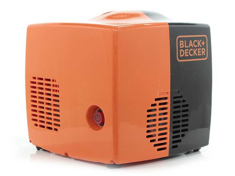 Black &amp; Decker BD195 CUBO - Elektrischer kompakter tragbarer Kompressor - Motor 1.5PS - 8 Bar