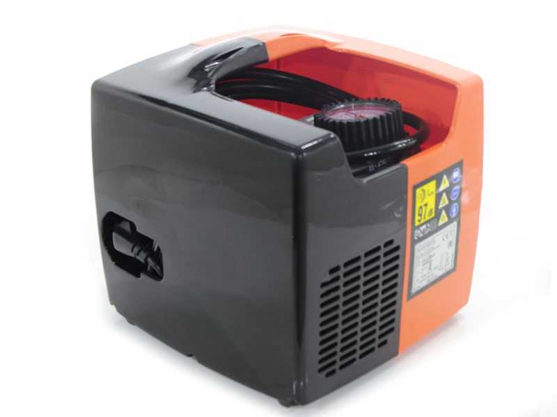 Black &amp; Decker BD195 CUBO - Elektrischer kompakter tragbarer Kompressor - Motor 1.5PS - 8 Bar
