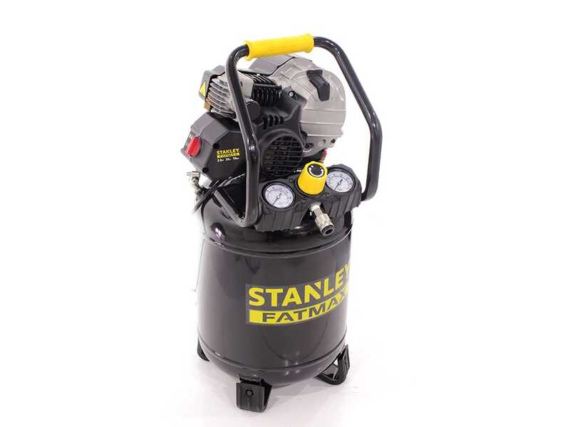 Stanley Fatmax HY 227/10/24V - Tragbarer elektrischer Kompressor - Motor 2PS - 24 Lt