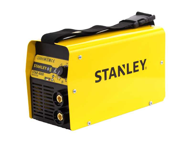 Inverter-Schwei&szlig;ger&auml;t MMA Stanley STAR 4000 - 160A max - 230V - Verwendung 45%@160A &ndash; Kit