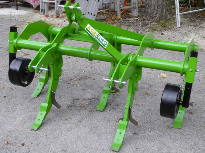 Grubber f&uuml;r Traktor AgriEuro Serie 170 Standard mit 5 Zinken - Eisentastr&auml;der