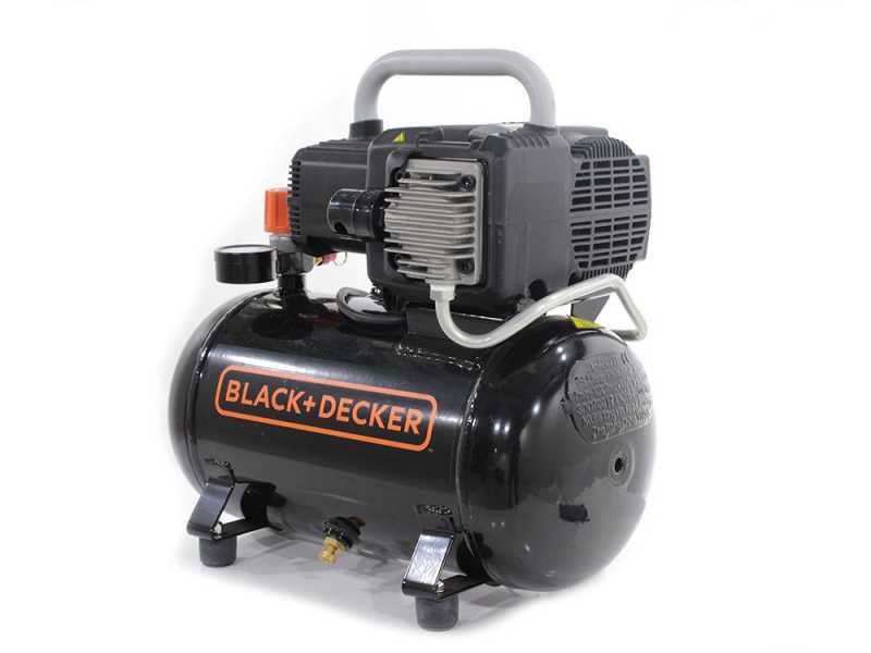 Black &amp; Decker BD195 12 NK - Elektrischer kompakter tragbarer Kompressor - Motor 1.5PS - 10 Bar