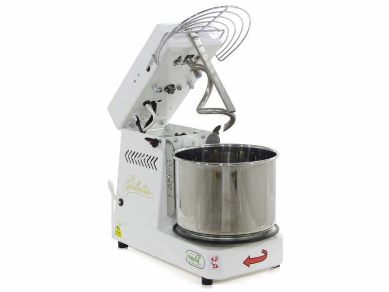 Spiralkneter Famag Grilletta IM 5-S einphasig - Kippbarer Kopf - 5 Kg