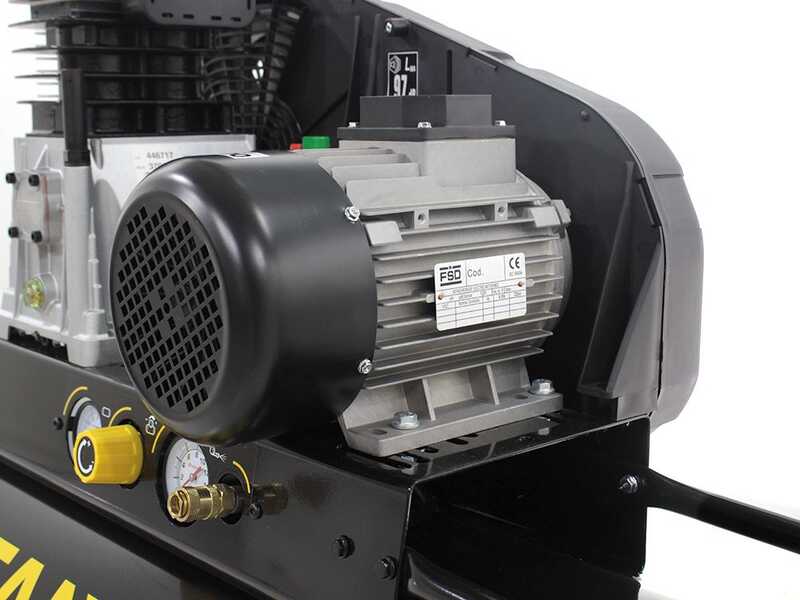 STANLEY Fatmax B 480/10/200T - 400V Kompressor mit Riemenantrieb - Motor 4 PS - 200Lt