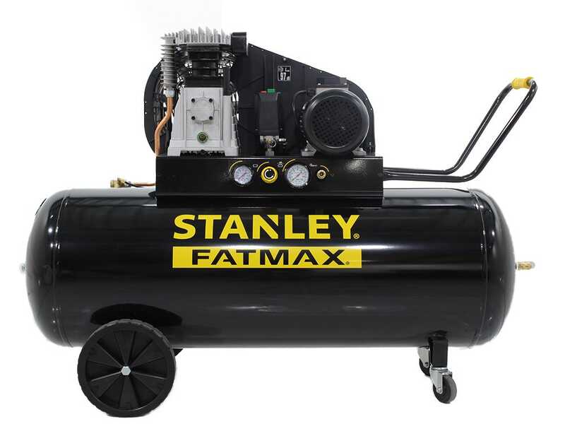 STANLEY Fatmax B 480/10/200T - 400V Kompressor mit Riemenantrieb - Motor 4 PS - 200Lt