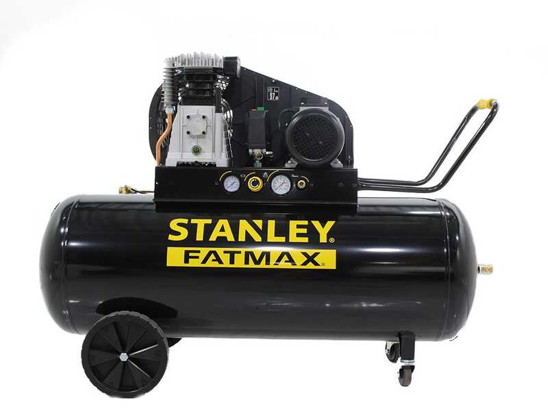 STANLEY Fatmax B 480/10/200T - 400V Kompressor mit Riemenantrieb - Motor 4 PS - 200Lt