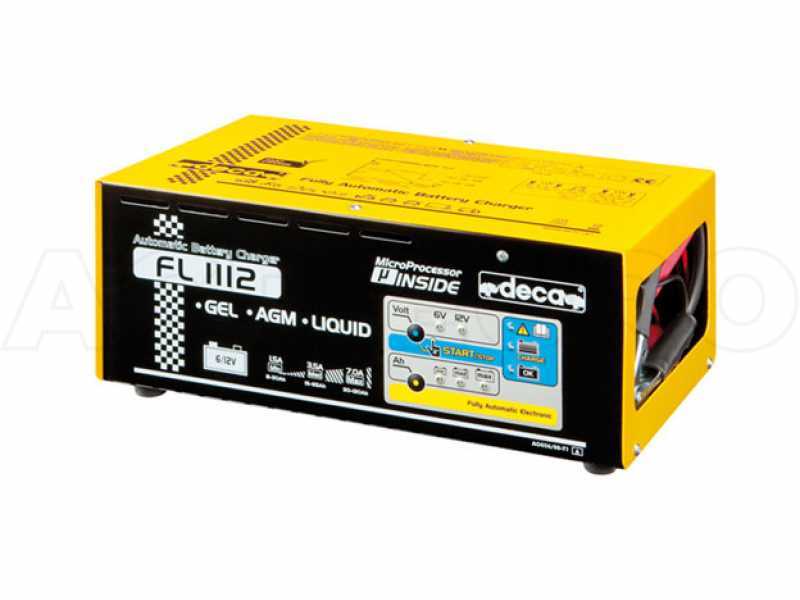 Deca FL 1112 - Akkuladeger&auml;t Auto und Motorr&auml;der - elektronisch - 230V - f&uuml;r 6-12V Batterien