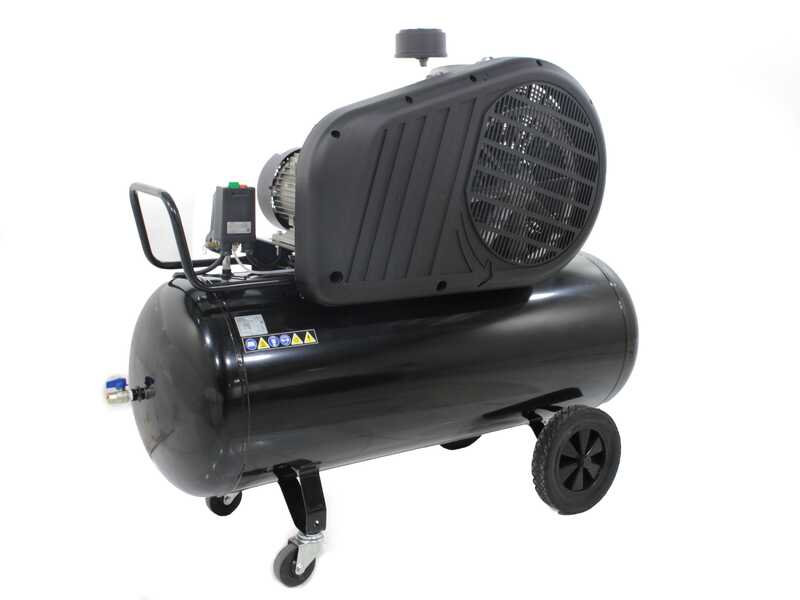 Stanley Fatmax BA 651/11/270 - Kompressor mit Riemenantrieb 400V - Motor 5.5 PS - 270 Lt