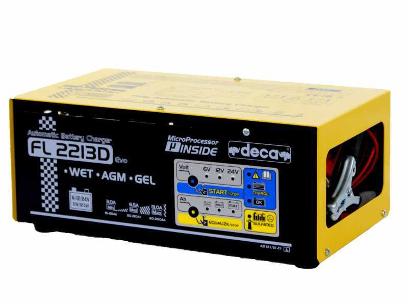 Deca FL 2213D - Akkuladeger&auml;t Auto - Erhaltungsladeger&auml;t - einphasig - Batterien 6-12-24V