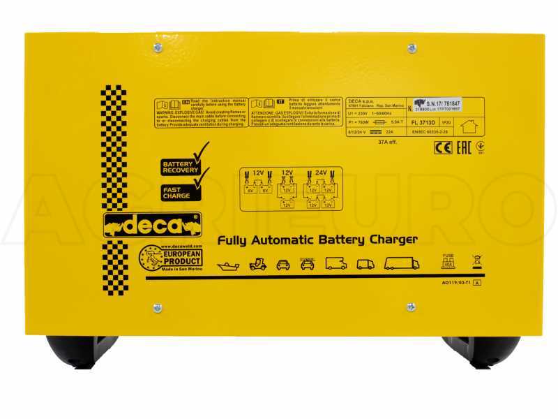 Deca FL 3713D - Akkuladeger&auml;t Auto - Ladeerhaltungsger&auml;t - einphasig - Batterien 6-12-24V
