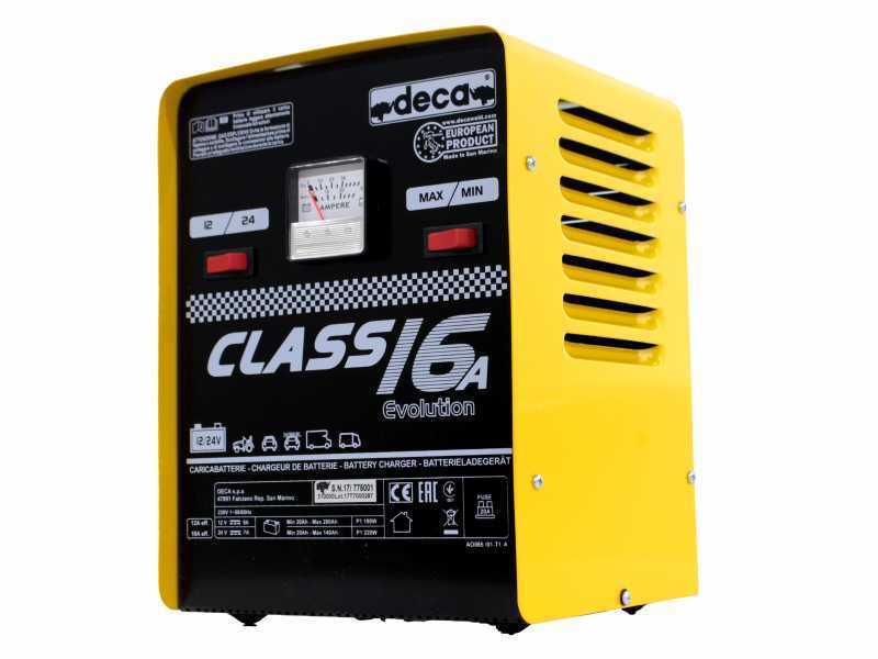Deca CLASS 16A - Akkuladeger&auml;t Auto - tragbar- 230V - Batterien 12-24V