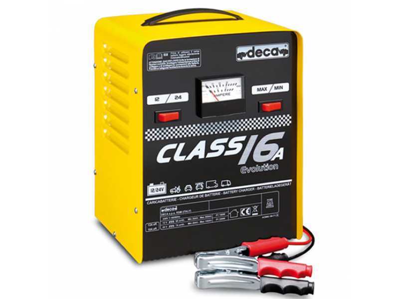 Deca CLASS 16A - Akkuladegerät Auto - tragbar- einphasig - Batterien 12-24V