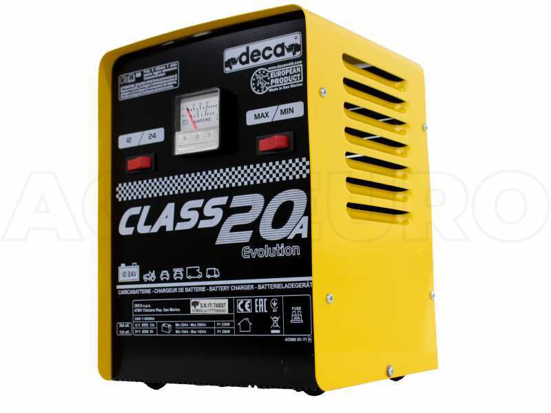 Deca CLASS 20A - Akkuladeger&auml;t Auto - tragbar- 230V - Batterien 12-24V