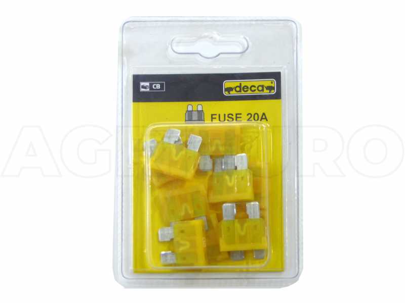 Sicherung 20A Deca - Verpackung 10 Teile