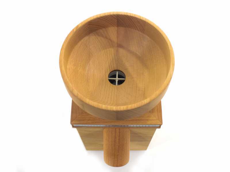 Komo Fidibus Medium - Getreidem&uuml;hle aus Buche massiv - 360W