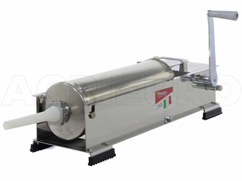 Reber 8963 N INOX - manueller Wurstf&uuml;ller 10 Kg - 2 Geschwindigkeiten