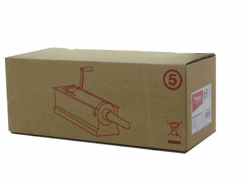 Reber 8975 N INOX - manueller Profi-Wurstf&uuml;ller 15 Kg - 2 Geschwindigkeiten